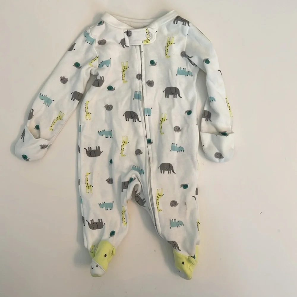 LOT! GUC! 7 Pairs of Newborn PJs Pajamas